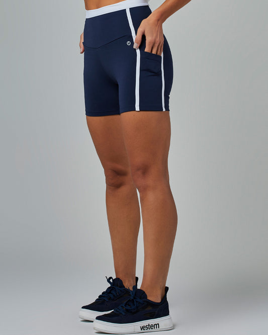 Shorts Com Bolsos Movement Marinho Vestem