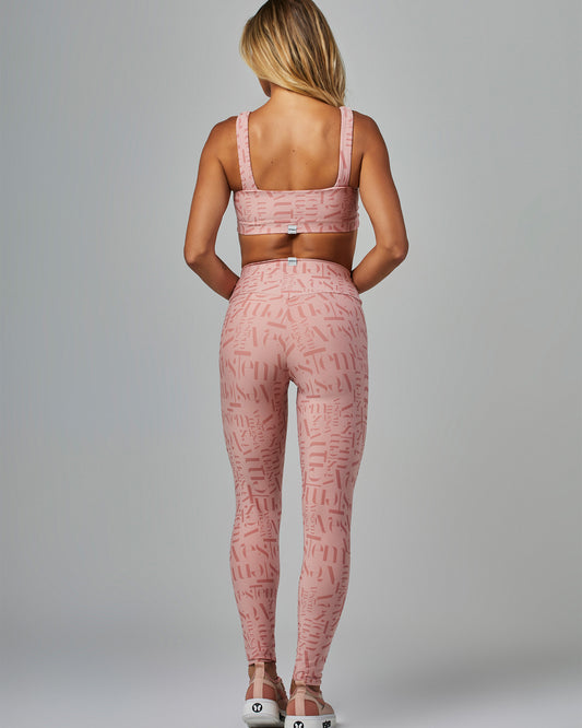 Conjunto Top e Legging Fusô Myst Rosa Vestem
