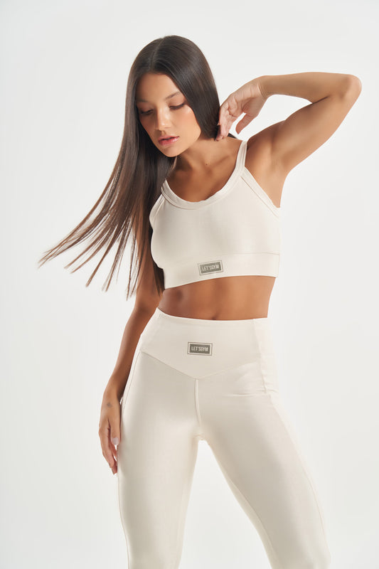 Top Bright Off White Lets Gym