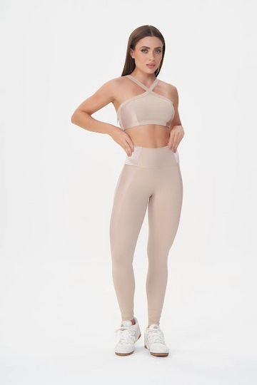 Conjunto Top e Legging True Vibe Nude Lets Gym