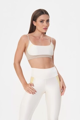 Top Bliss Off White Lets Gym