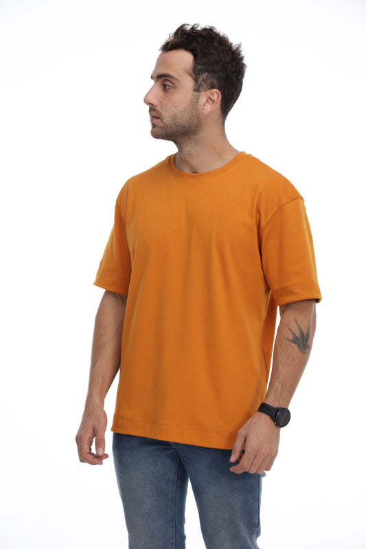 Camiseta Oversized Caramelo