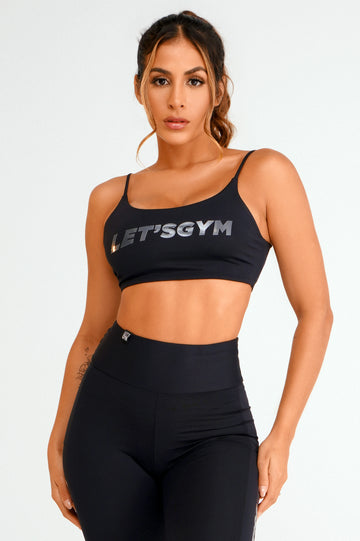 Top Light Basic Preto Lets Gym