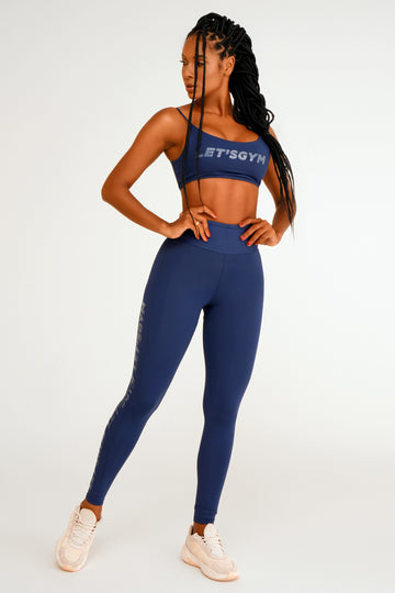 Legging Light Basic Azul Lets Gym