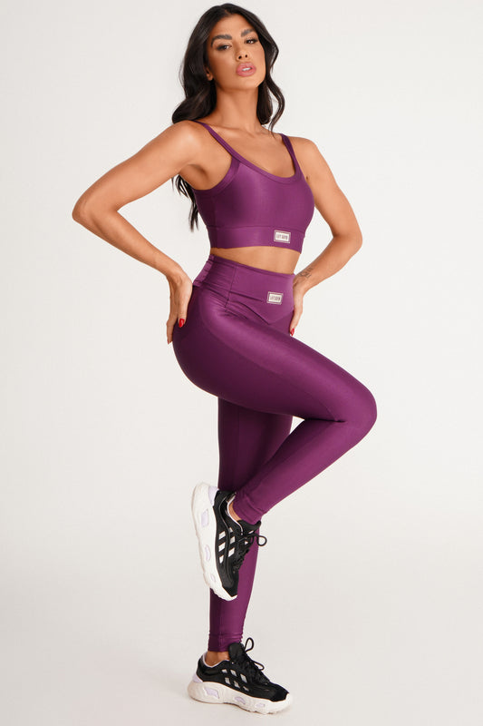 Legging Bright Roxo Lets Gym