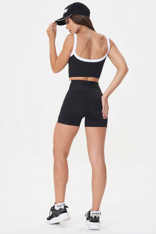 Shorts Tunning Preto Lets Gym