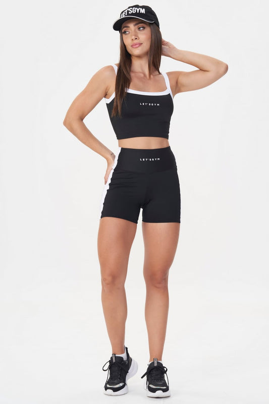 Shorts Tunning Preto Lets Gym