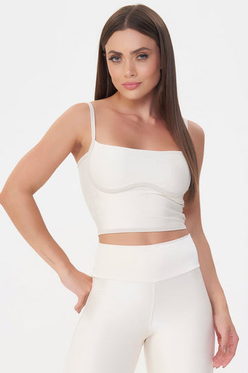 Cropped Harmony Off White Lets Gym
