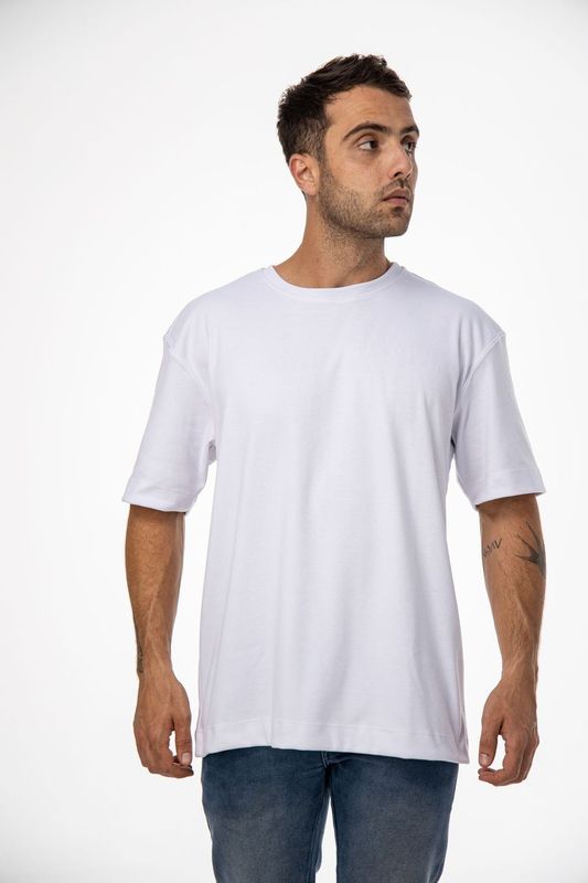 Camiseta Oversized Branco