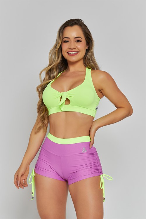 Top Florescer Nadador Neon M&C