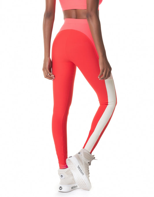 Legging Fuso Glimmer Tomate Vermelho Vestem