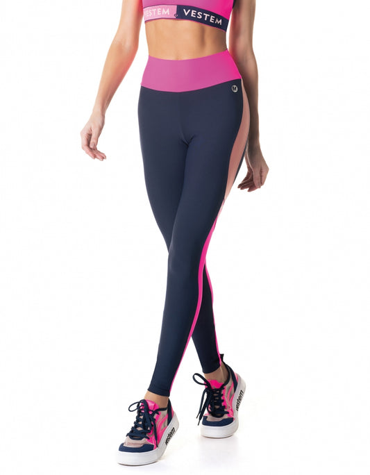 Legging Fuso Energy Gym Pink Vestem