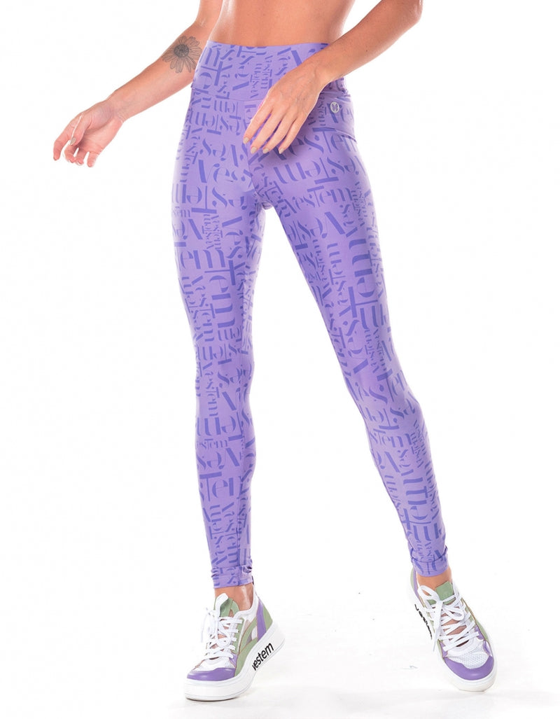 Legging Fuso Myst Lavanda Vestem