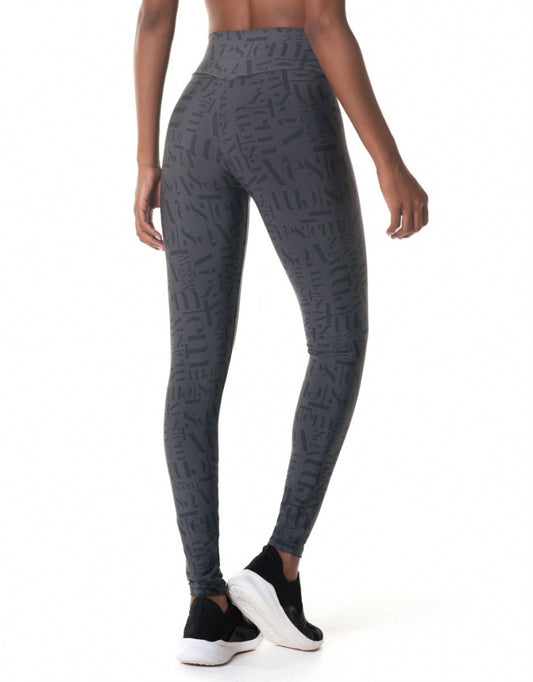 Legging Fuso Embolden Vestem Chumbo