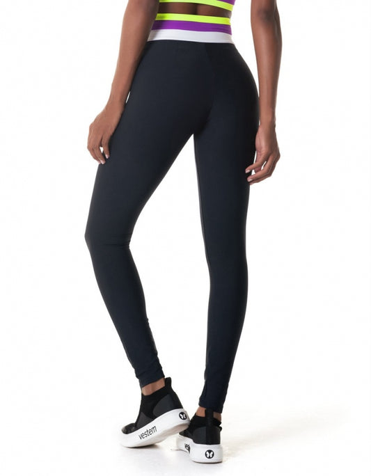 Legging Fuso Pulse Preto Vestem