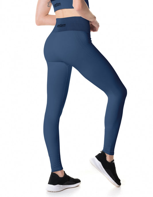 Legging Fuso Rita Azul Jeans Vestem