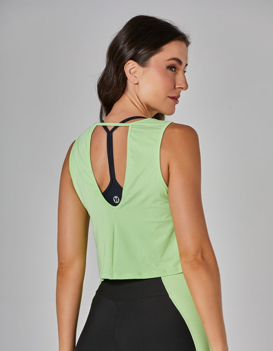 Regata Dry Fit Connect Verde Menta Vestem