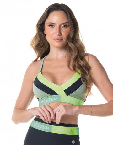 Top Flexy Verde Neon Vestem