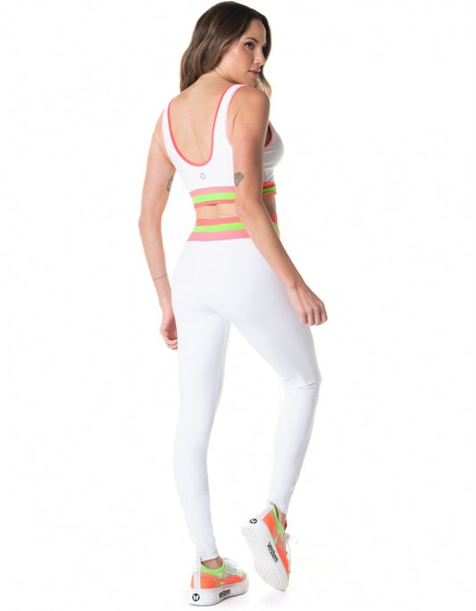 Conjunto Top e Legging Pulse Branco Vestem