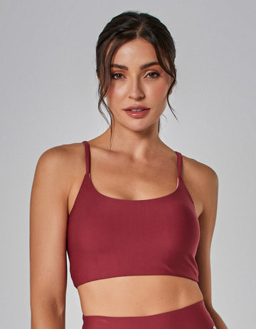 Top Média Sustentação Focus Vermelho Vestem