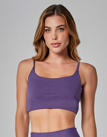 Top Média Sustentação Focus Roxo Vestem